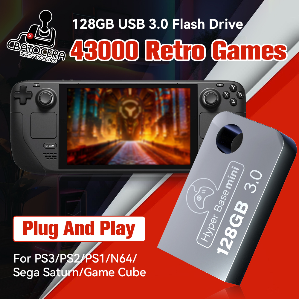 Memory Card Ps1 - Batocera 128G Gaming Stick With 43000+