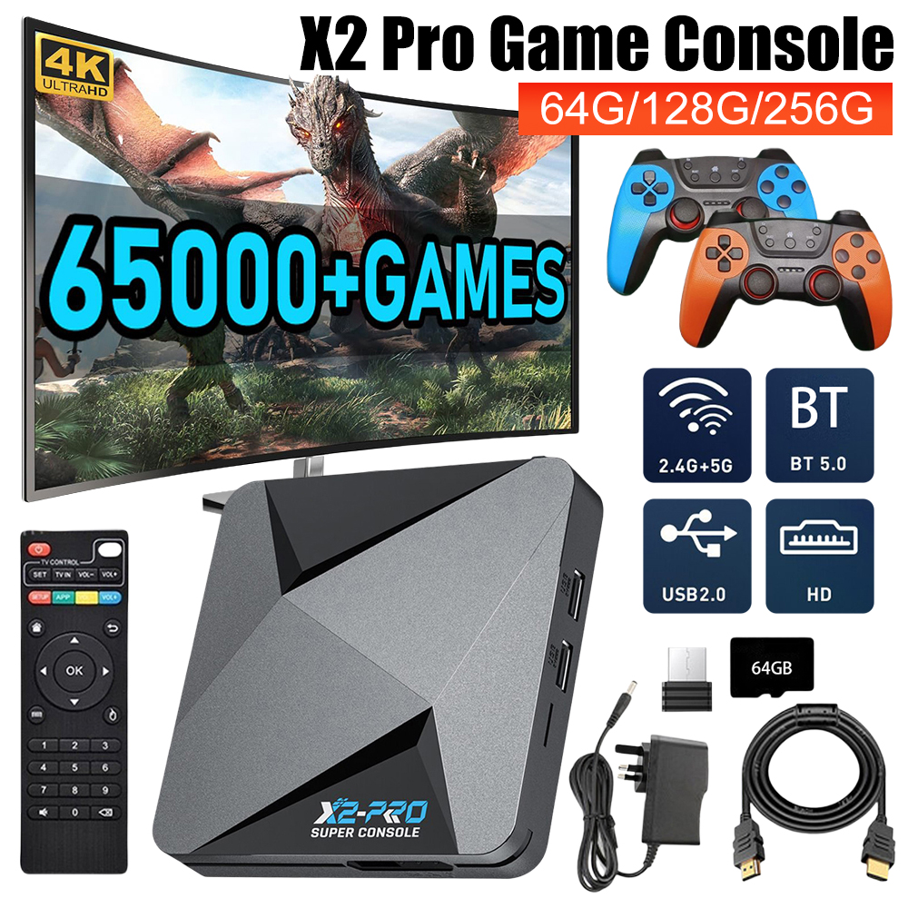 Retro Gaming X2 - New Upgrade X2 Pro Video Game