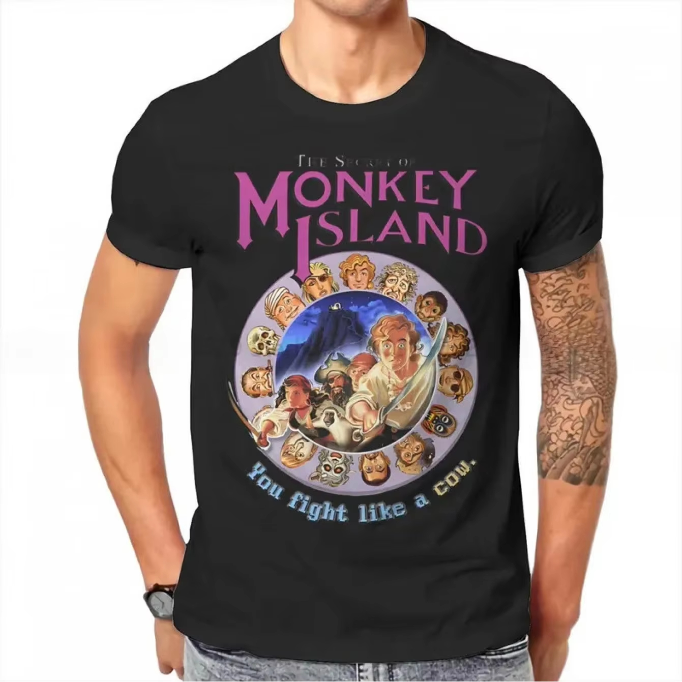 Retro Gaming Island - Men's Secret of Monkey Island Vintage
