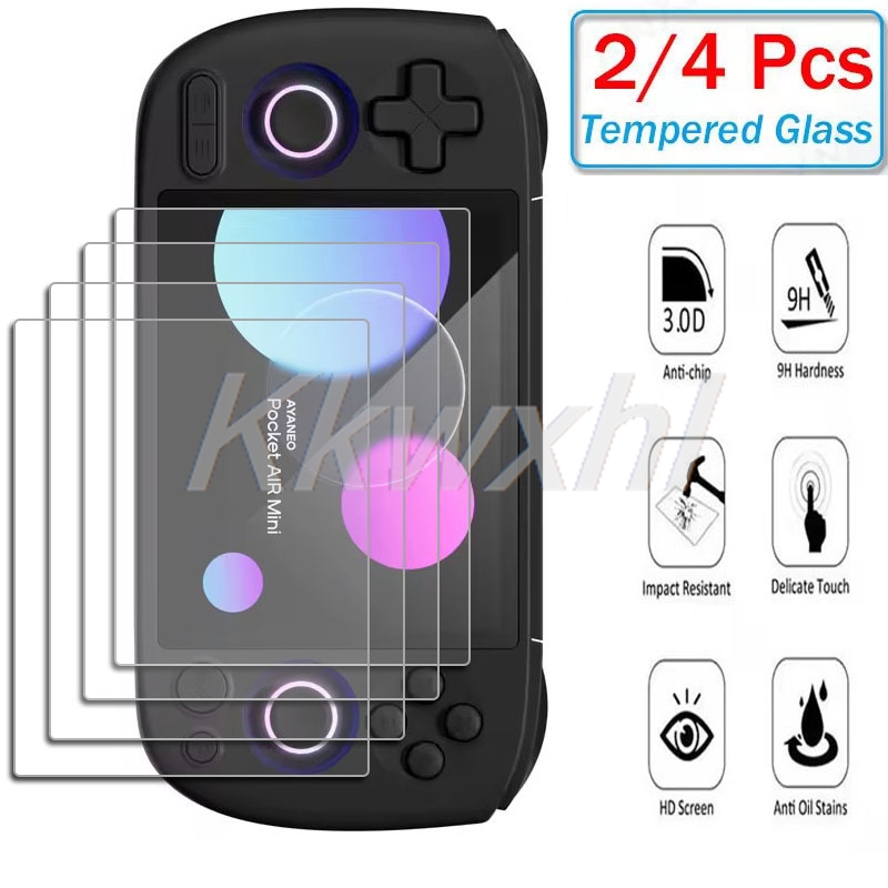 Retro Gaming Images - 2-4PCS 9H HD Tempered Glass For
