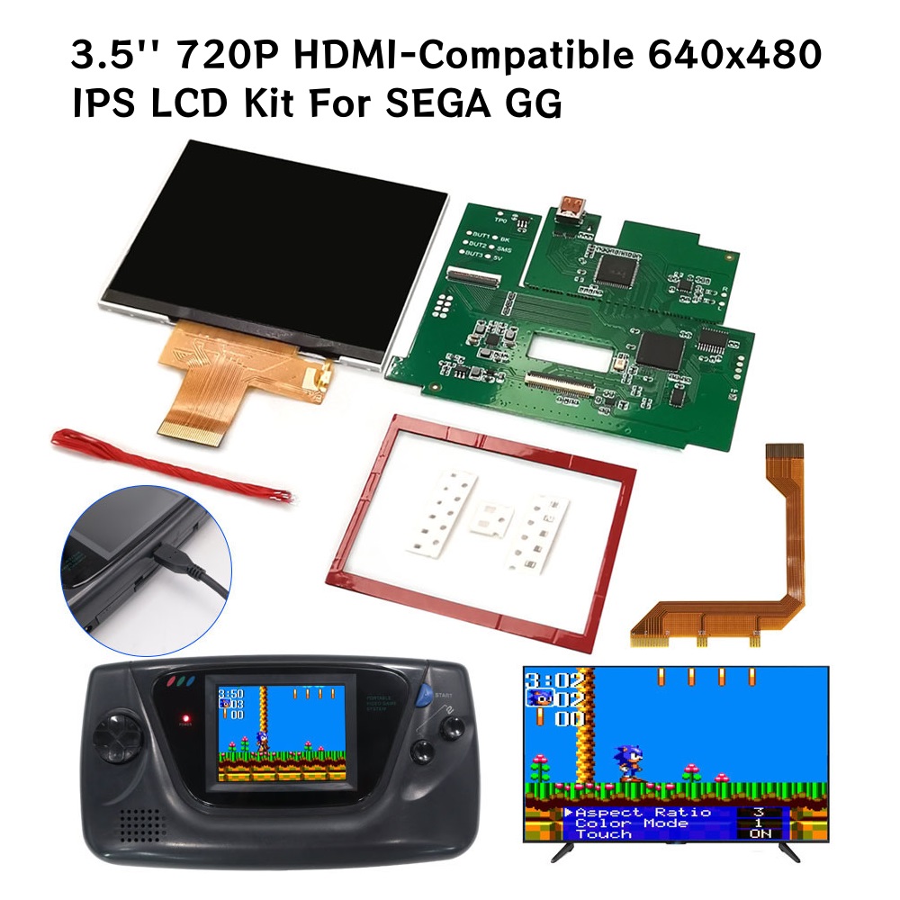 Retro Gaming Images - 720P HDMI-Compatible 3.5