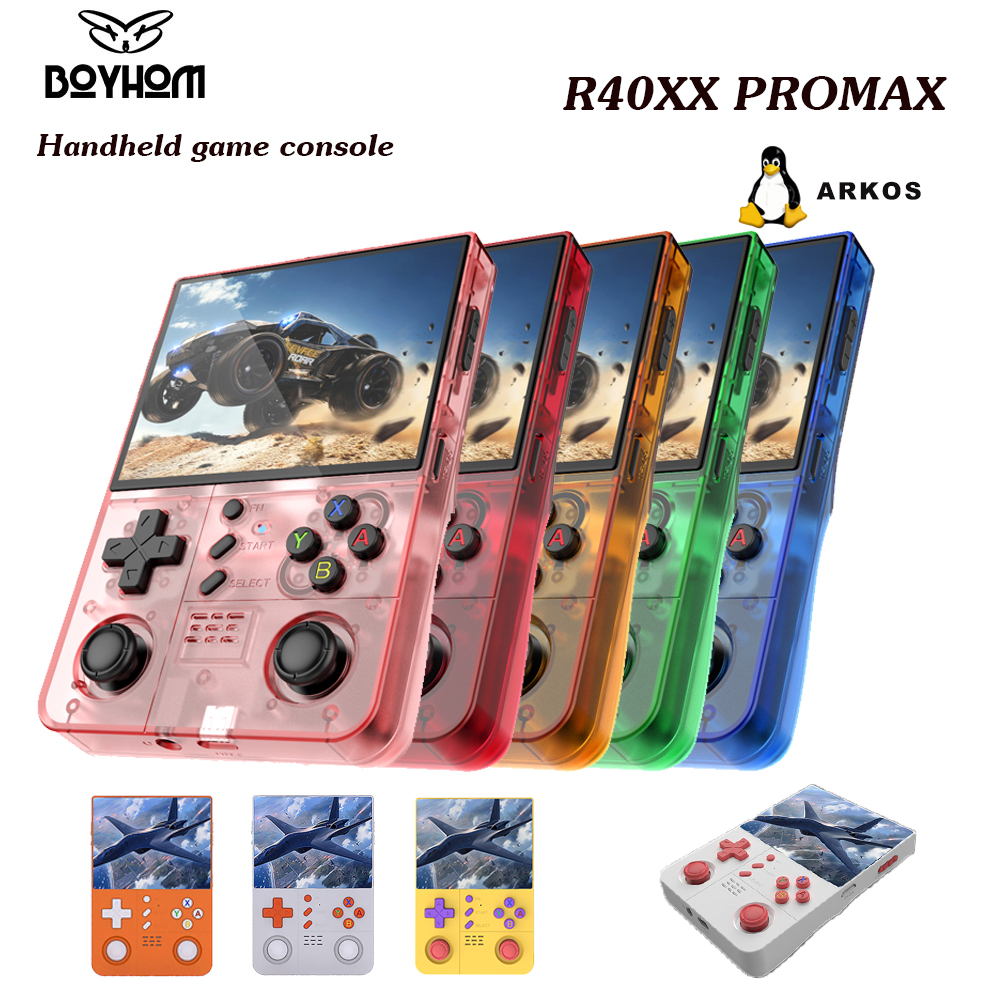 Retro Gaming Handheld Best - BOYHOM R40XXPROMAX Retro Handheld with ARKOS2.0,