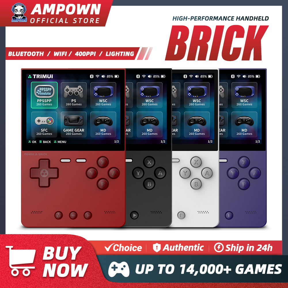 Retro Gaming Images - TRIMUI BRICK Handheld Game Console 3.2''