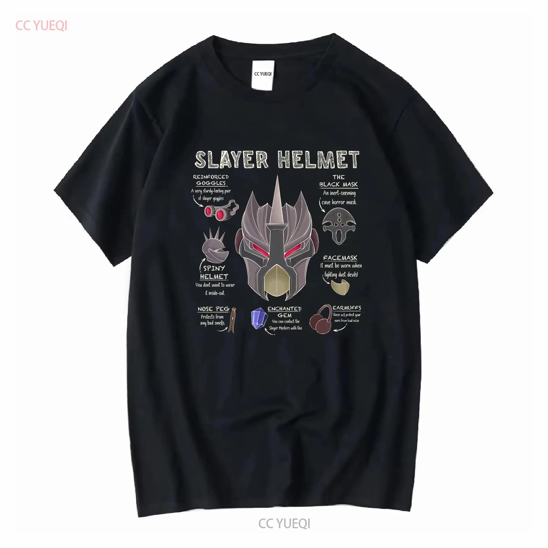 Retro Gaming T Shirts - Slayer Blueprint Classic T Shirt Osrs
