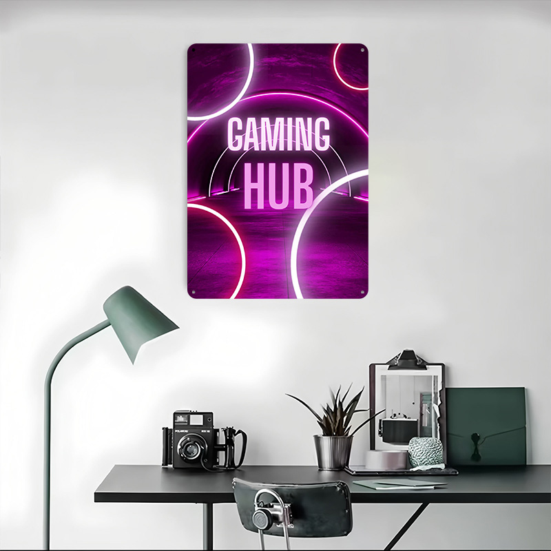 Gaming Hub Neon Tunnel Printed - Retro Gaming Hub recensie en prijs