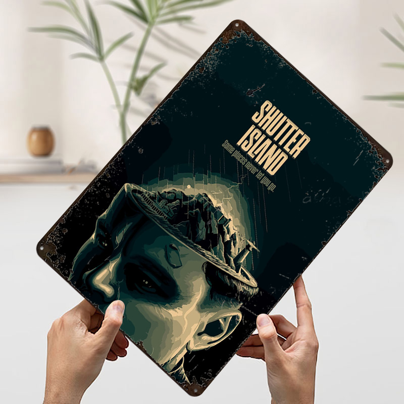 Shutter Island Tin Plaque Post - Retro Gaming Island recensie en prijs