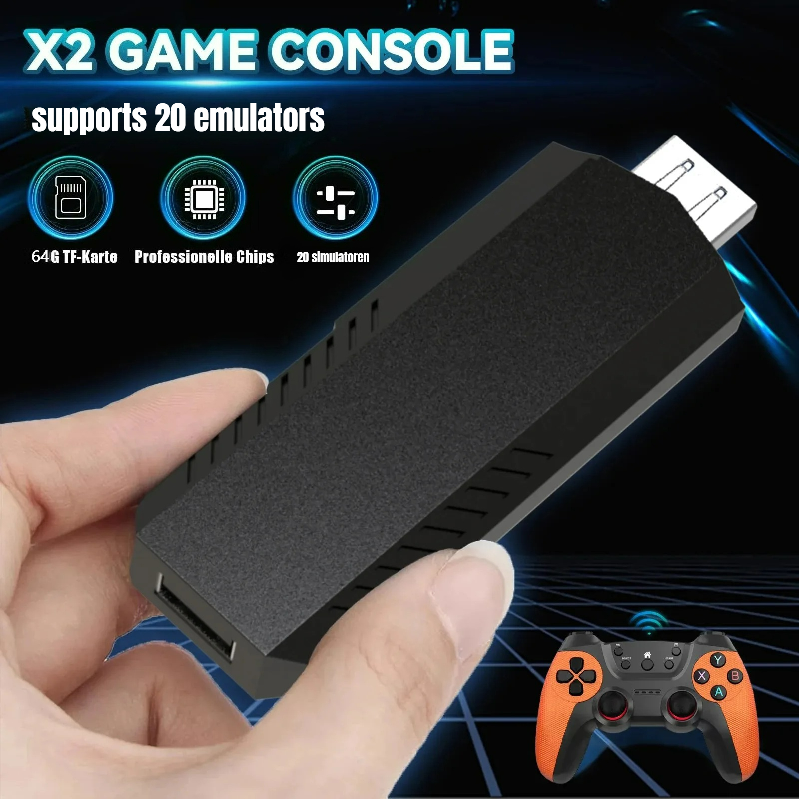 X2 Ultra Pro  Game Stick 4K HD - Retro Gaming X2 recensie en prijs