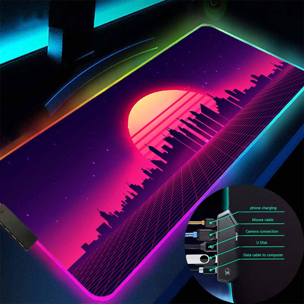 Retro Gaming Mouse Pad LED Lig - Retro Gaming Hub recensie en prijs