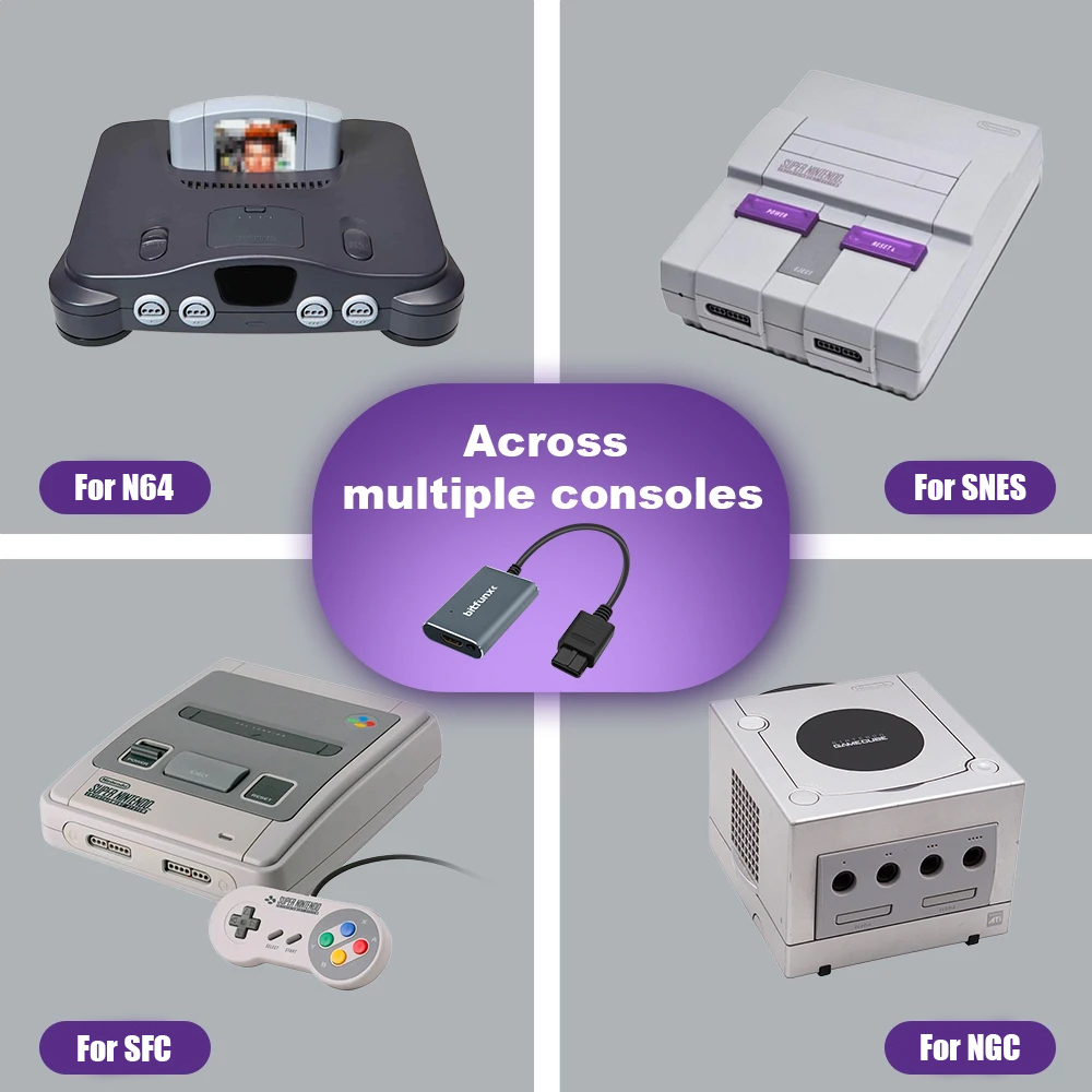 Bitfunx 720P Svideo / AV To HD - Retro Gaming Handheld recensie en prijs
