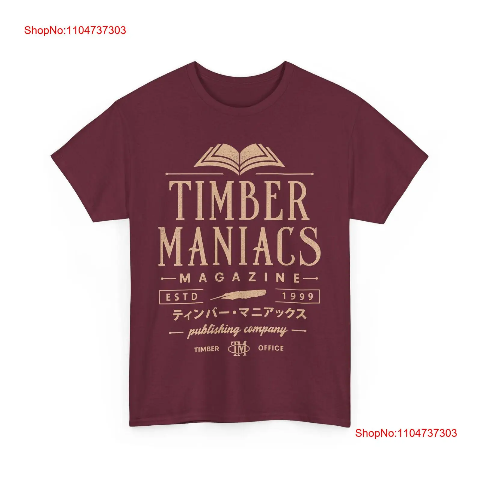 Timber Maniacs Vintage T Shirt - Retro Gaming T Shirts recensie en prijs