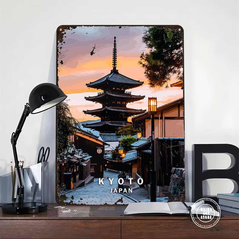 Kyoto City Printed Poster Cust - Retro Gaming Kyoto recensie en prijs