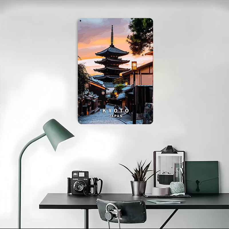 Kyoto City Printed Poster Cust - Retro Gaming Kyoto recensie en prijs