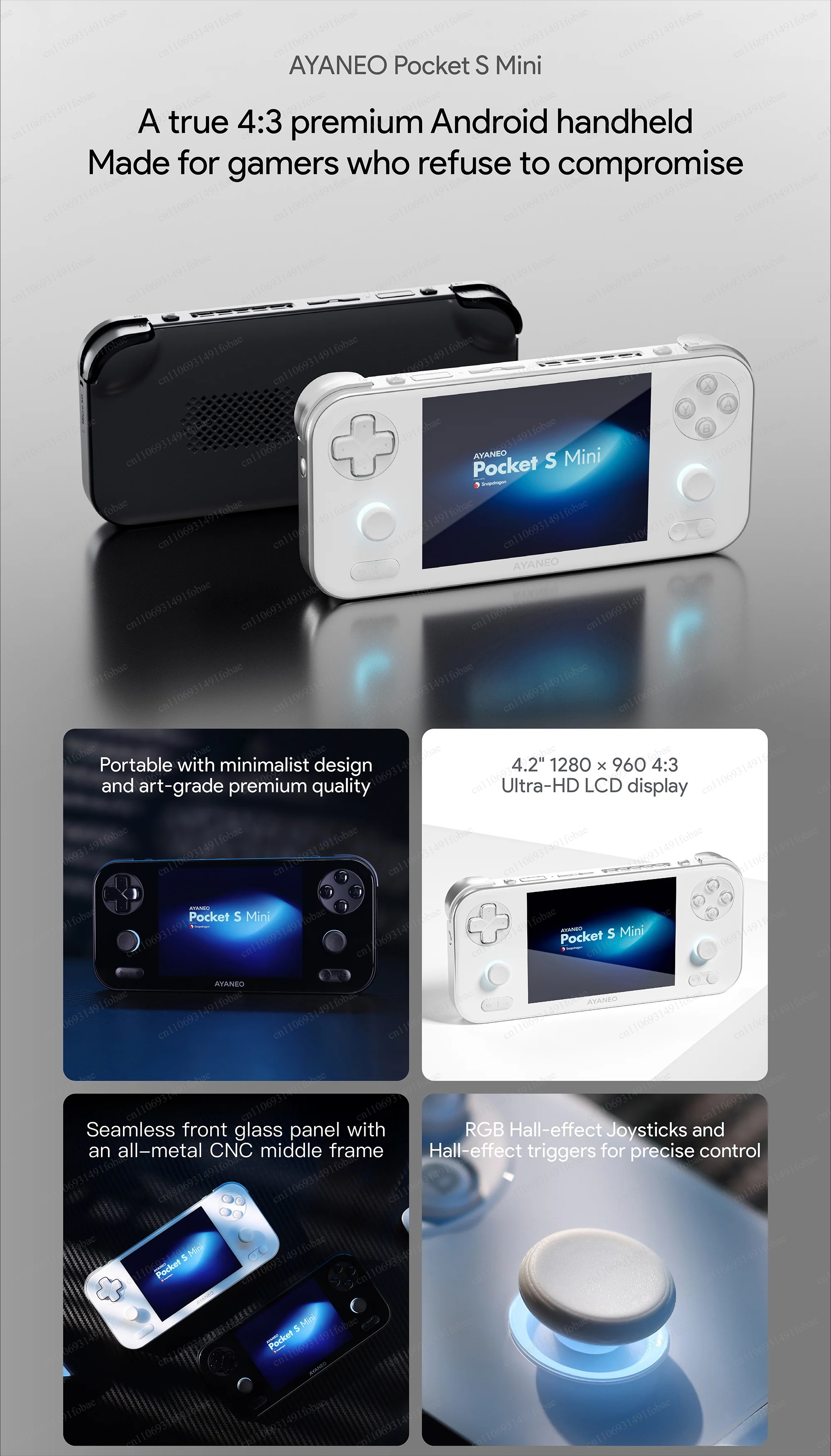 AYANEO Pocket S Mini Retro Han - Retro Gaming Handheld recensie en prijs