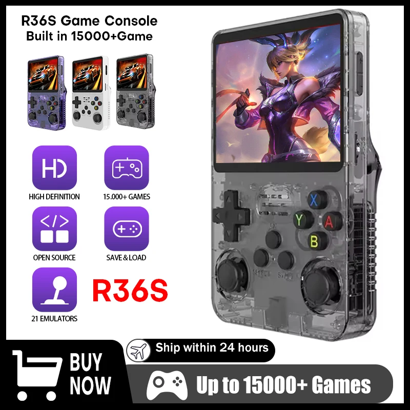 R36S Retro Handheld Video Game - Retro Gaming Images recensie en prijs