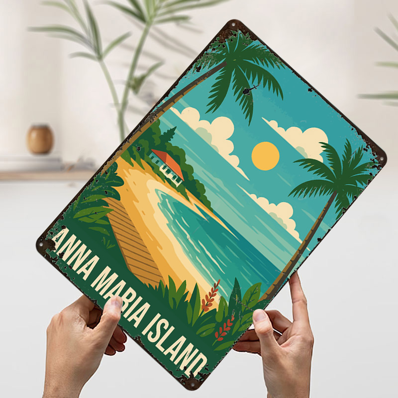 Anna Maria Island Travel Metal - Retro Gaming Island recensie en prijs