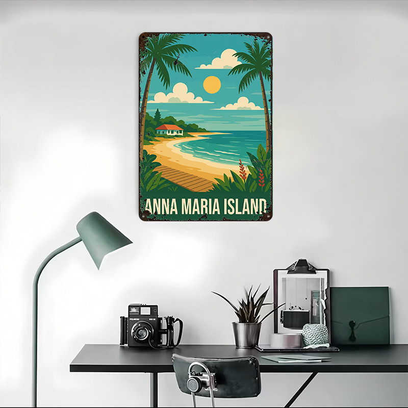 Anna Maria Island Travel Metal - Retro Gaming Island recensie en prijs