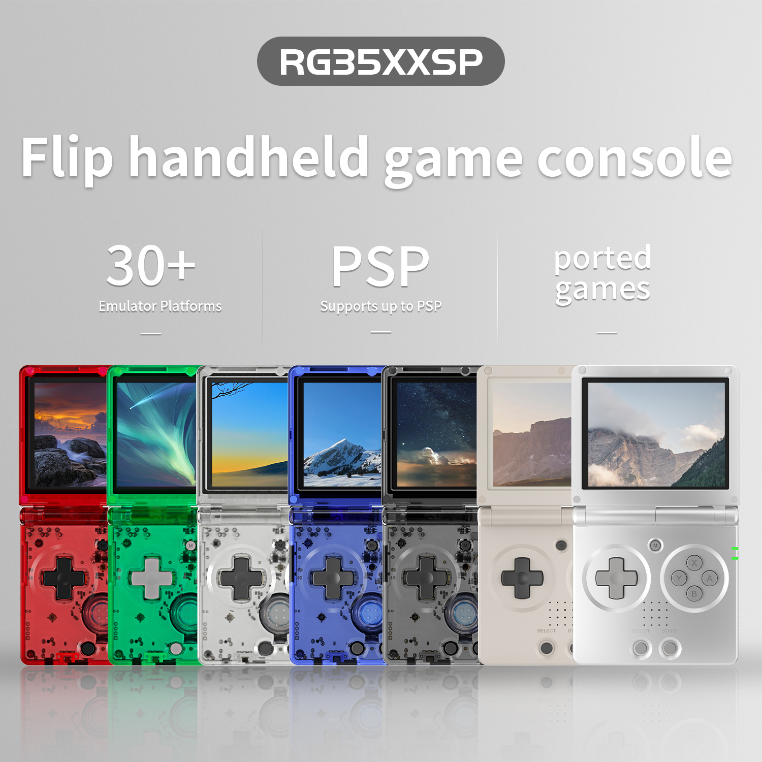 Anbernic RG35XXSP Retro Flip H - Retro Gaming Images recensie en prijs