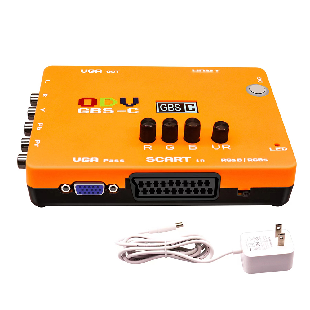 ODV-GBS-C Component/VGA/Scart  - Retro Gaming Fun recensie en prijs