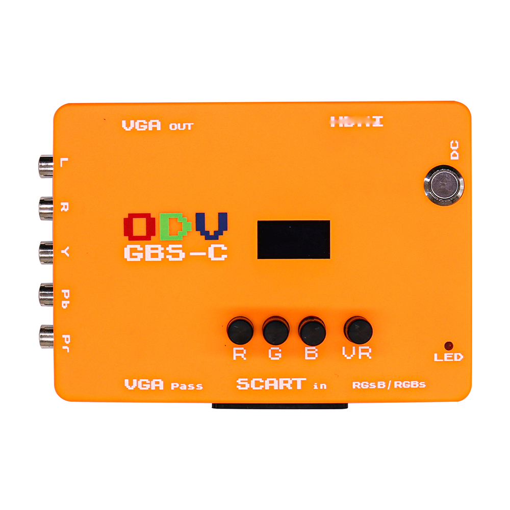 ODV-GBS-C Component/VGA/Scart  - Retro Gaming Fun recensie en prijs