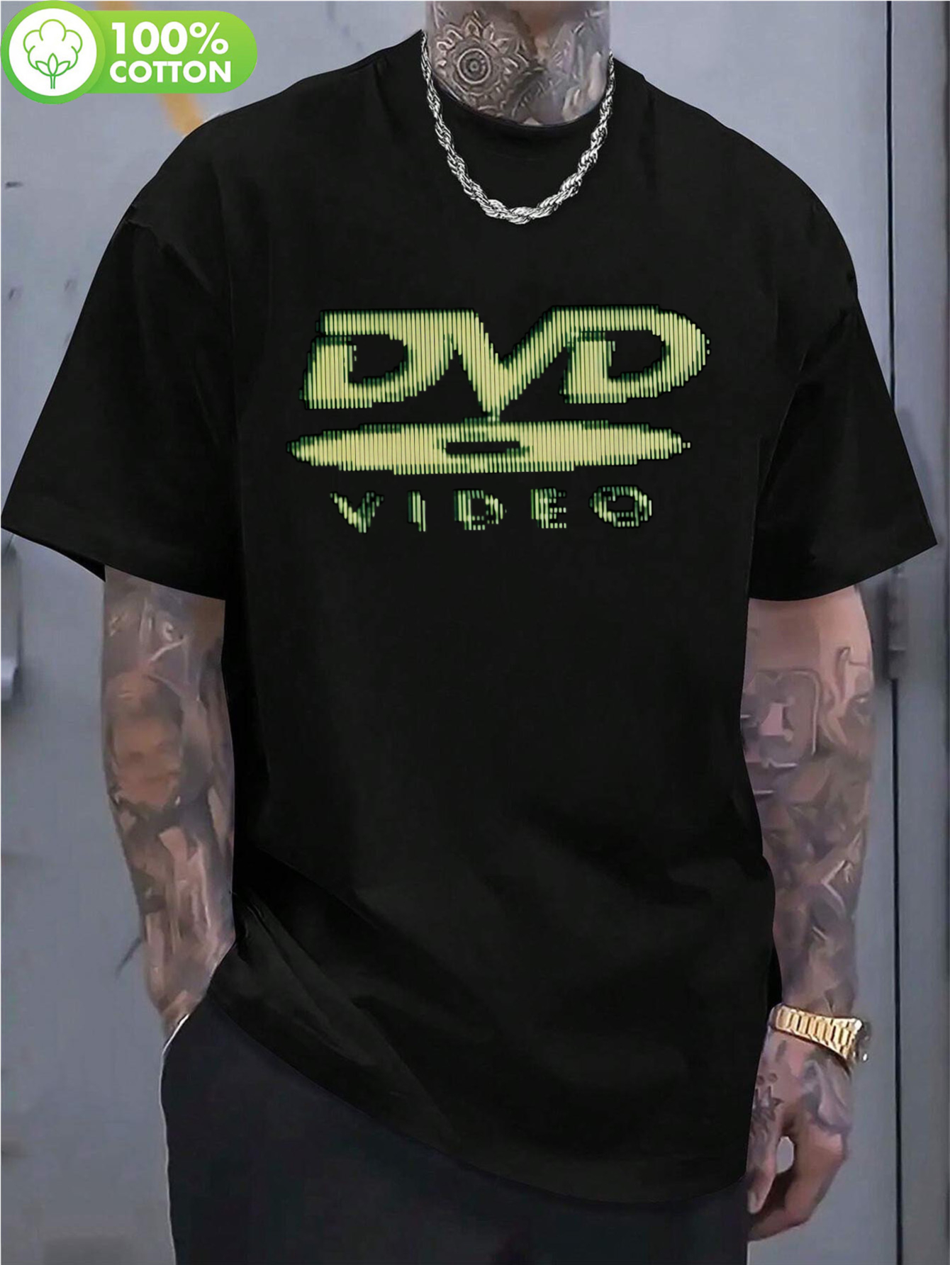 Men's 90s Retro DVD Video T-Sh - Retro Gaming Events recensie en prijs