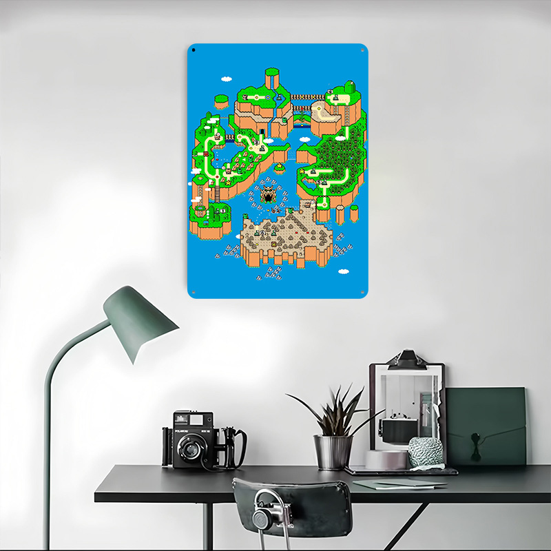 Dinosaur Land Metal Poster Cus - Retro Gaming Island recensie en prijs