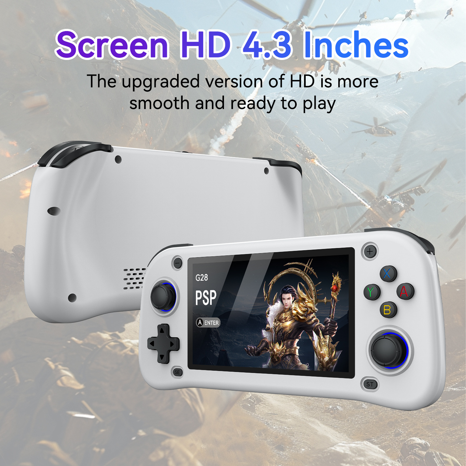 G28 game console 4.3-inch high - Retro Gaming Images recensie en prijs