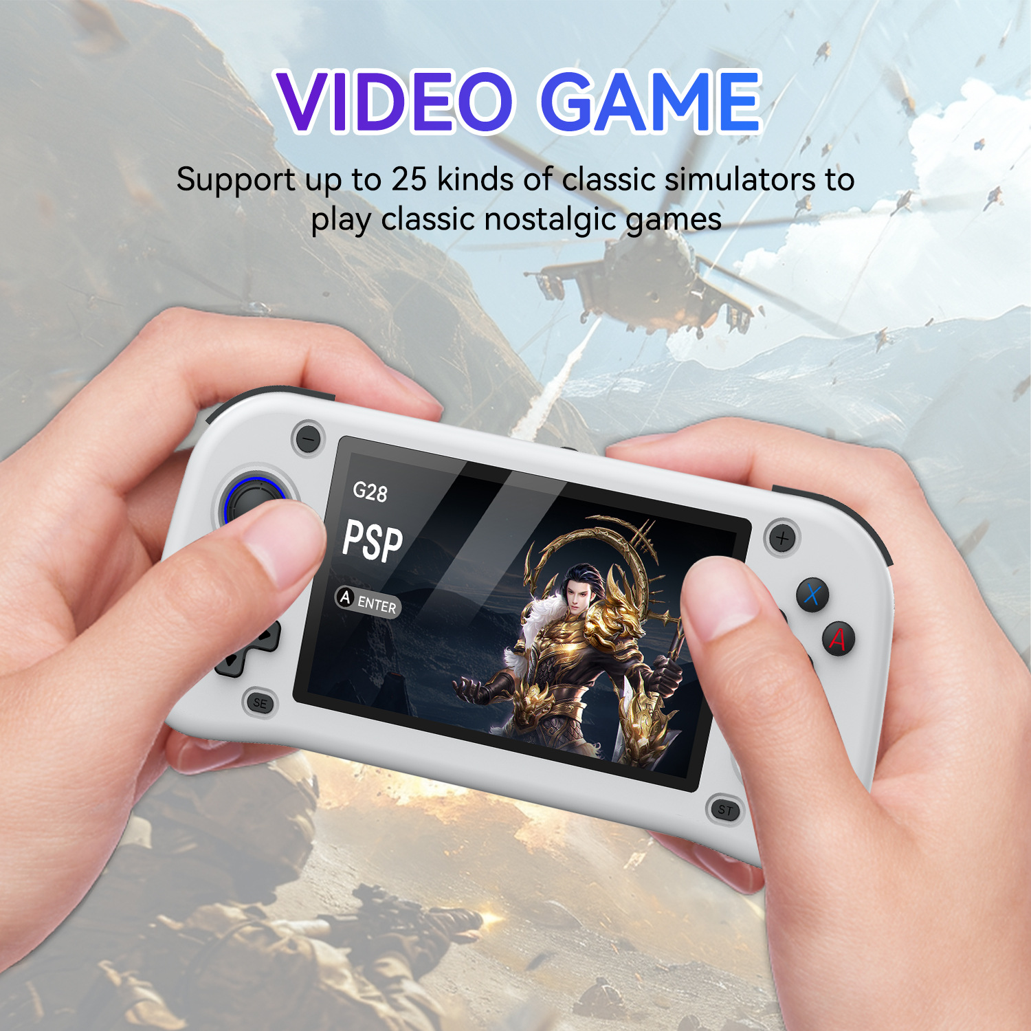 G28 game console 4.3-inch high - Retro Gaming Images recensie en prijs