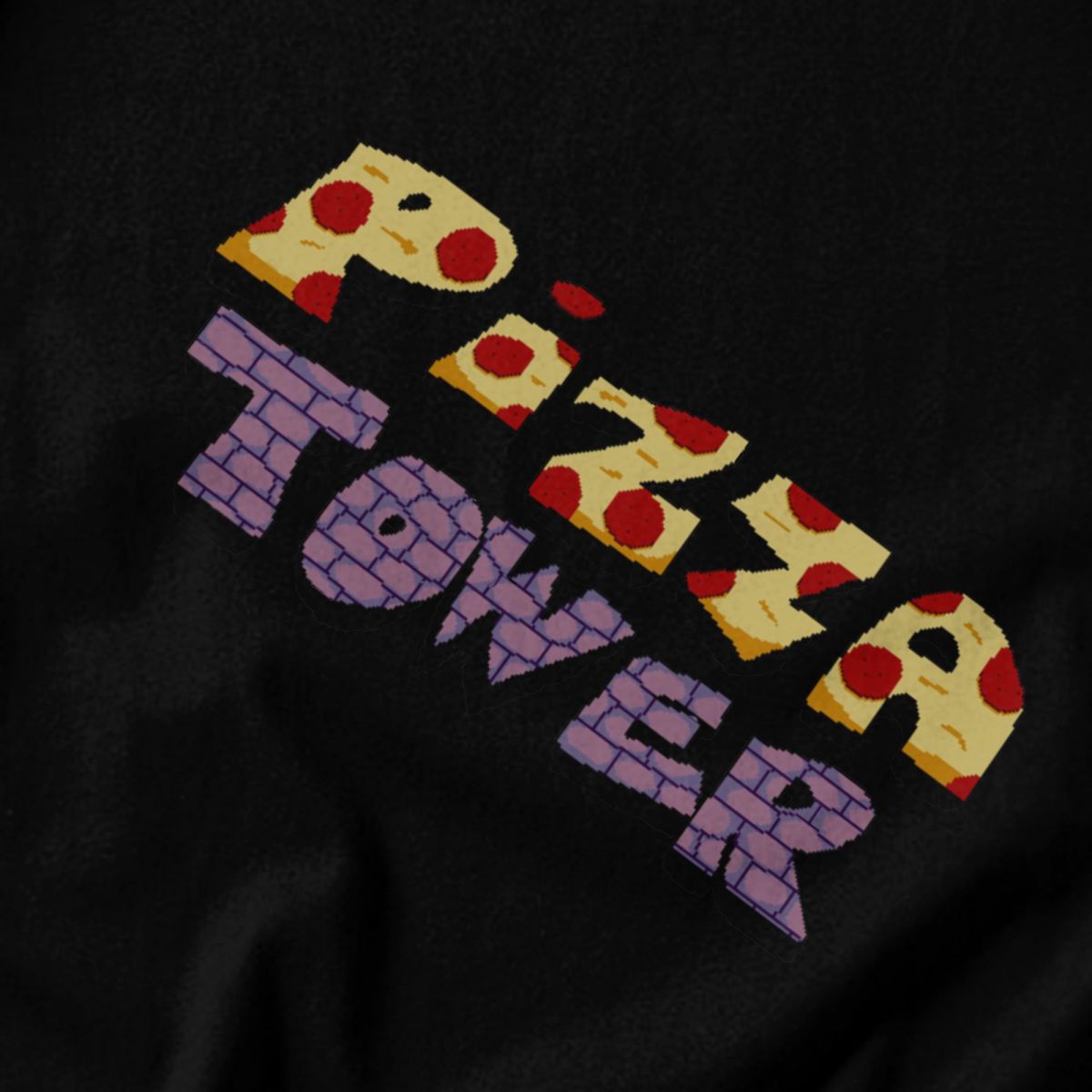 Men Pizza Tower Game Logo T Sh - Retro Gaming T Shirts recensie en prijs