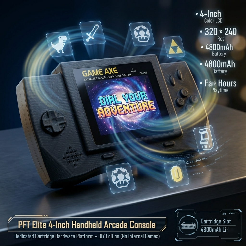 PFT Elite 4-Inch Handheld Arca - Retro Gaming Handheld recensie en prijs