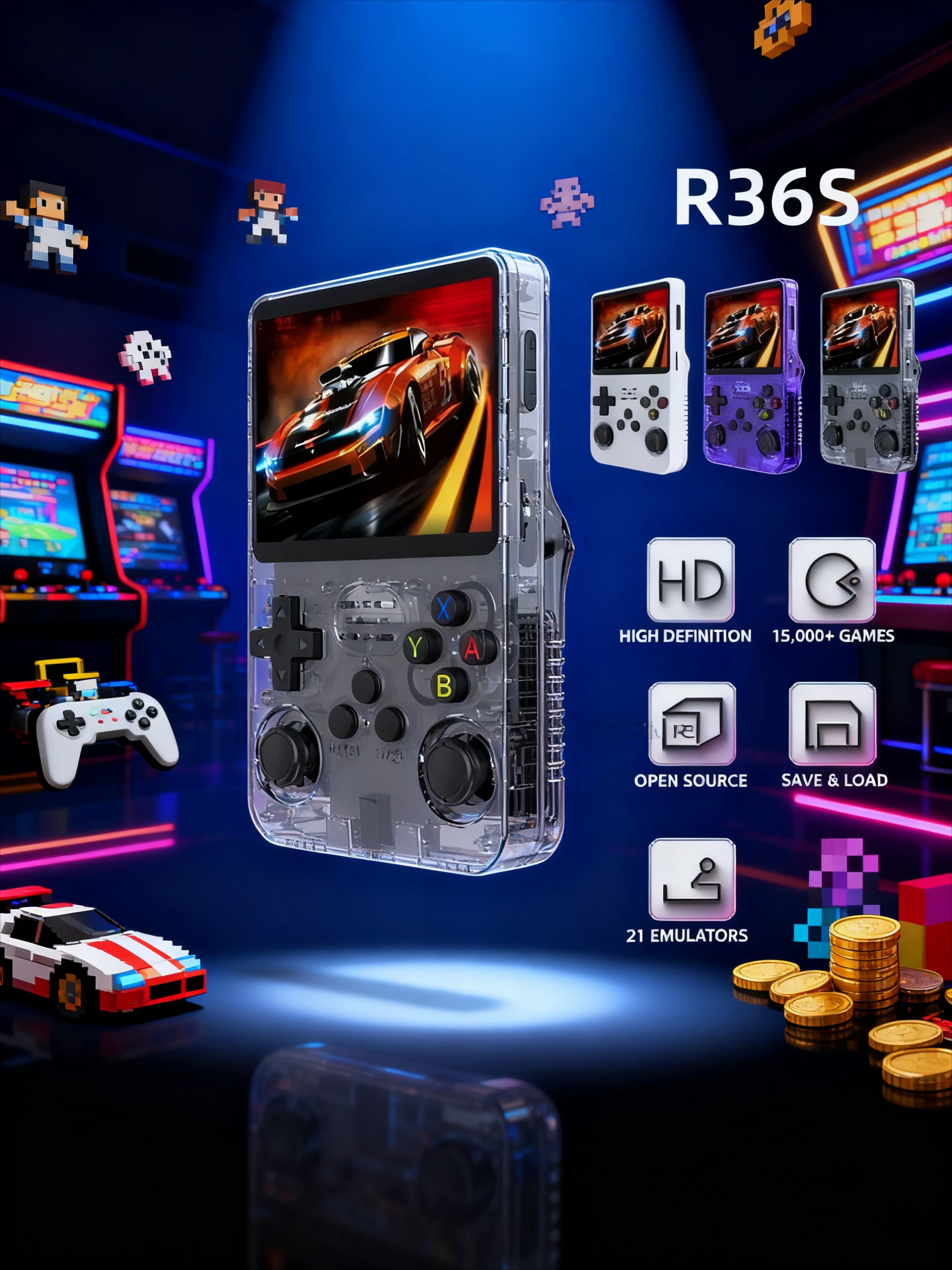 128G R36S Retro Handheld Video - Retro Handheld Console recensie en prijs