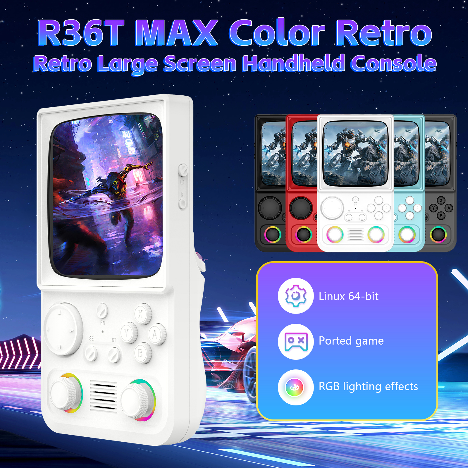 AISLPC R36T MAX Retro TV Handh - Retro Gaming Images recensie en prijs