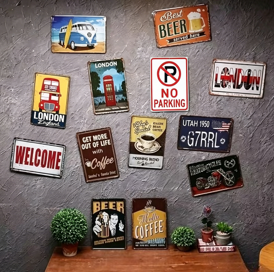 Vintage Gaming Zone Metal Tin  - Retro Gaming Zone recensie en prijs