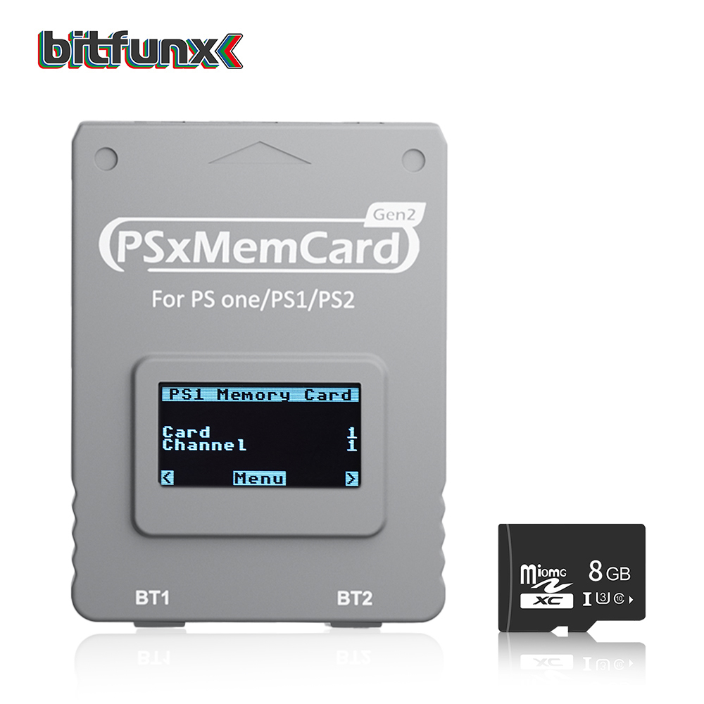 Bitfunx PSxMemCard Gen2 Store  - Memory Card Ps1 recensie en prijs