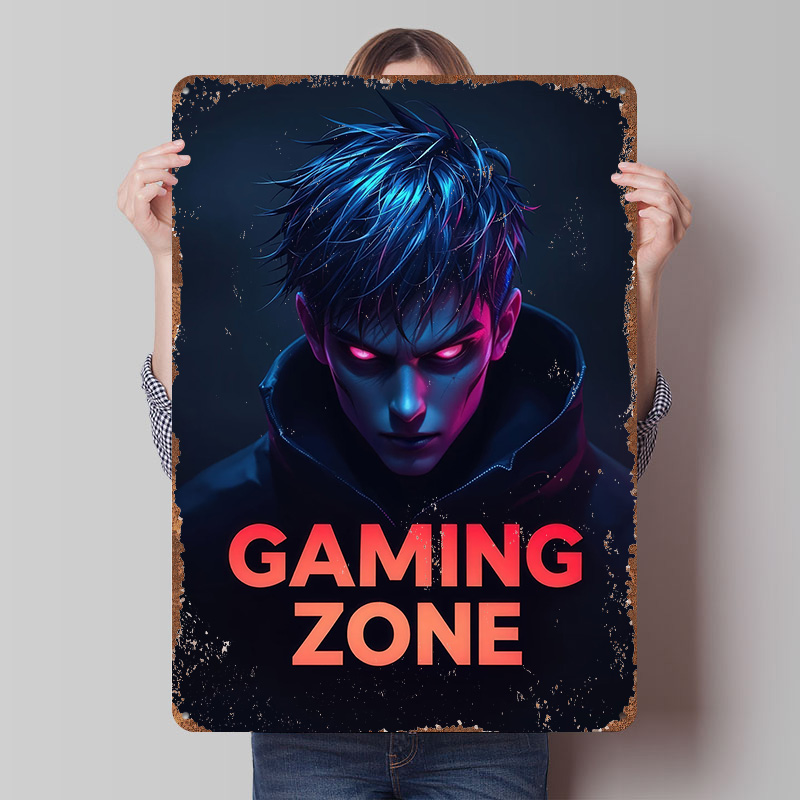 Gaming Zone Neon Gamer Portrai - Retro Gaming Zone recensie en prijs