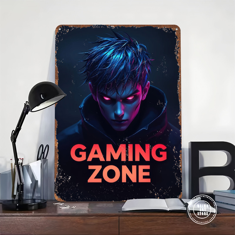 Gaming Zone Neon Gamer Portrai - Retro Gaming Zone recensie en prijs