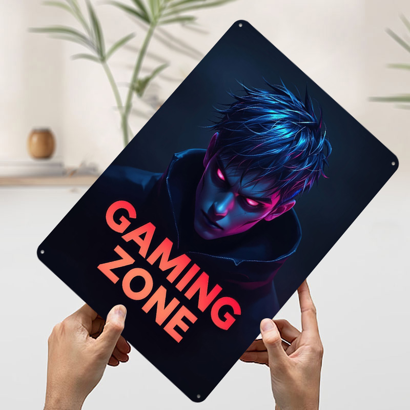Gaming Zone Neon Gamer Portrai - Retro Gaming Zone recensie en prijs