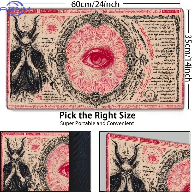 Retro Mystical Ram Eye Playmat - Retro Gaming Events recensie en prijs