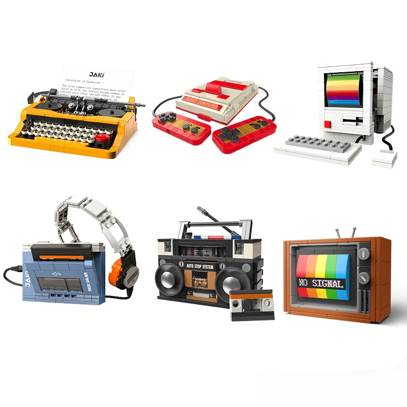 Retro DIY Building Blocks TV R - Retro Gaming Fun recensie en prijs