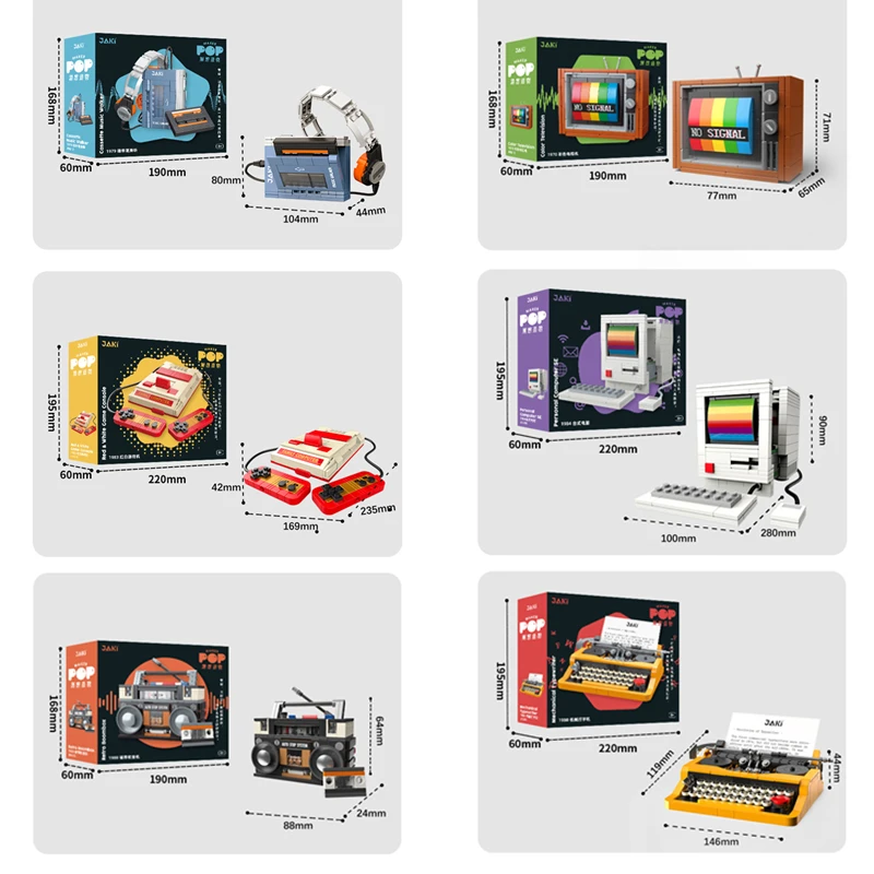 Retro DIY Building Blocks TV R - Retro Gaming Fun recensie en prijs