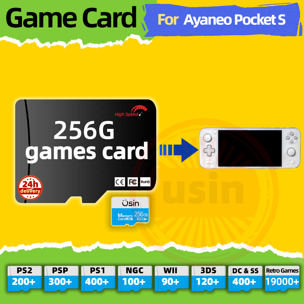 Game Card For Ayaneo Pocket S  - Memory Card Ps1 recensie en prijs