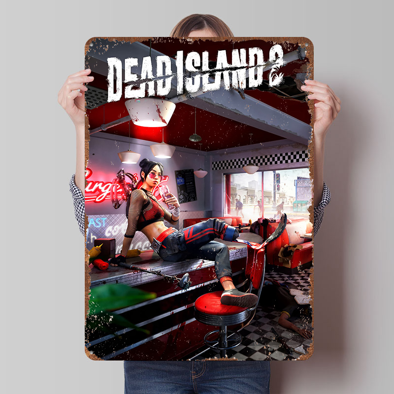 Dead Island 2 Game Art Printed - Retro Gaming Island recensie en prijs