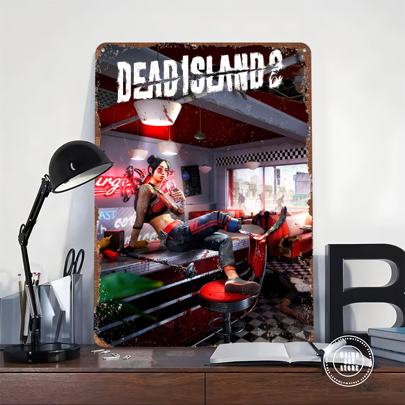 Dead Island 2 Game Art Printed - Retro Gaming Island recensie en prijs
