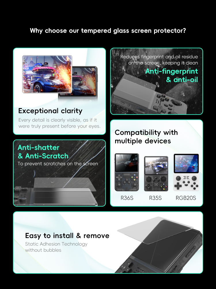 DATA FROG Tempered Glass Scree - Retro Gaming Fun recensie en prijs