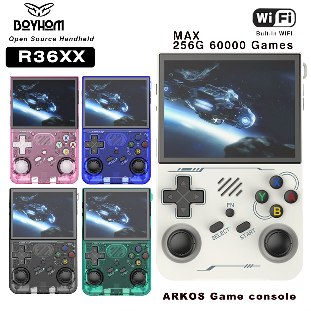 BOYHOM R36XX Hand-held Console - Retro Gaming Images recensie en prijs