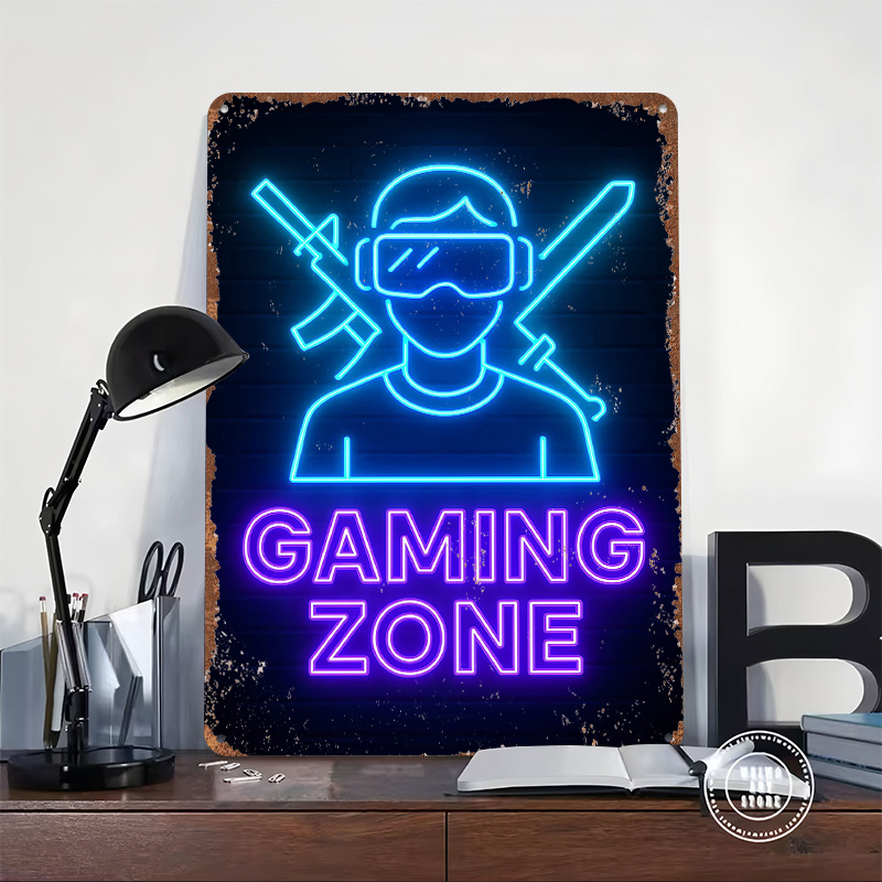 Gaming Zone Neon Sign New Meta - Retro Gaming Zone recensie en prijs