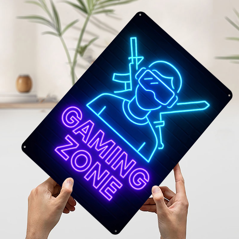 Gaming Zone Neon Sign New Meta - Retro Gaming Zone recensie en prijs
