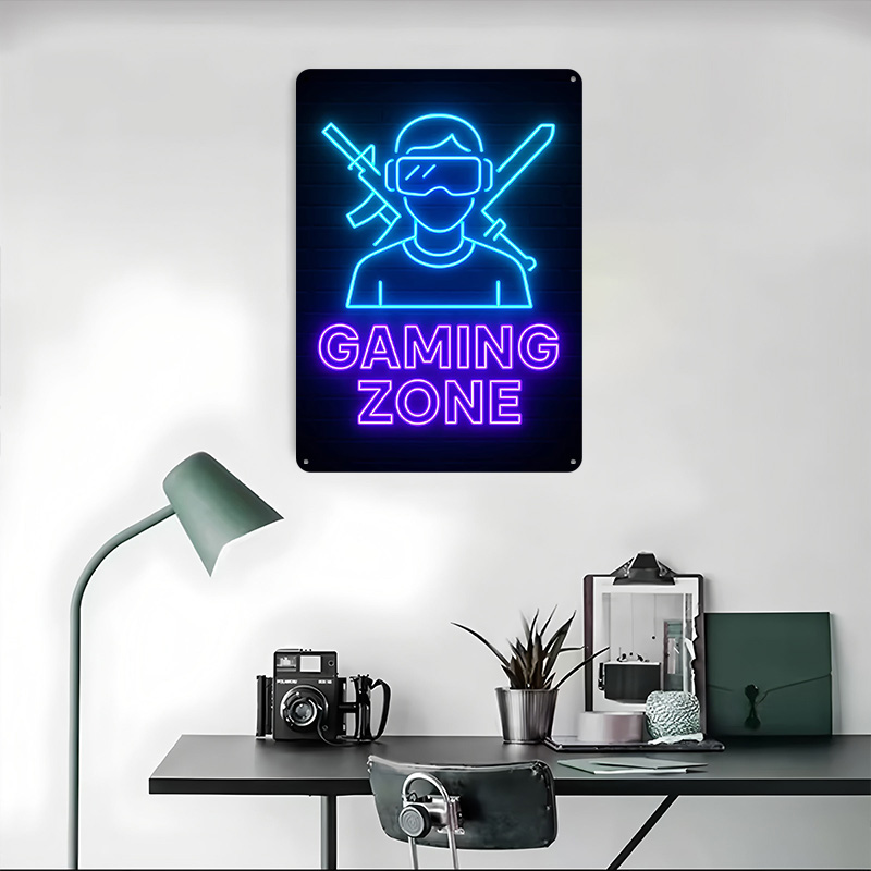 Gaming Zone Neon Sign New Meta - Retro Gaming Zone recensie en prijs