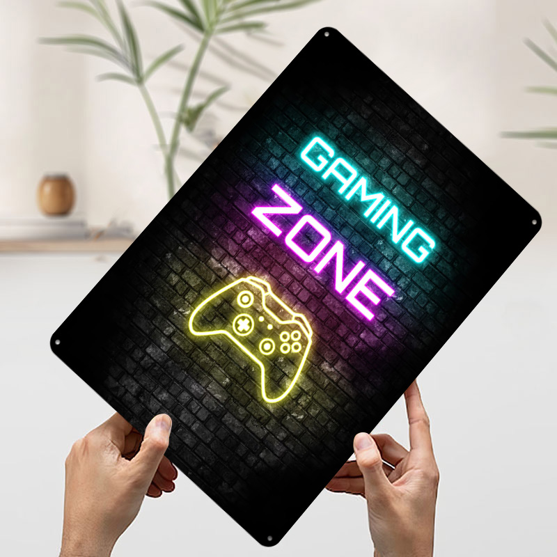 Gaming Zone Neon Sign on Brick - Retro Gaming Zone recensie en prijs
