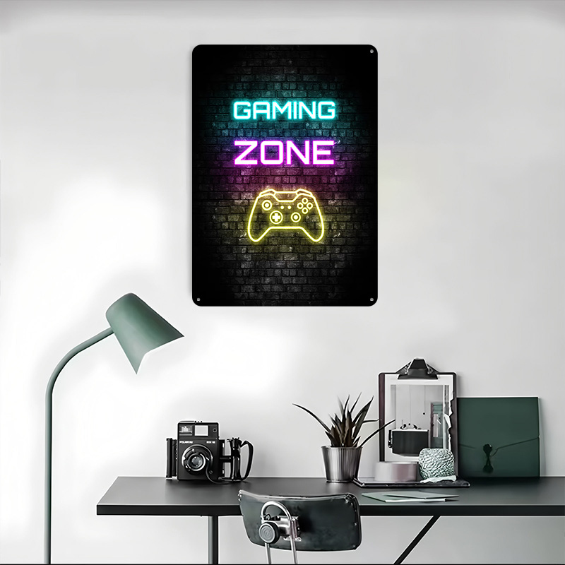 Gaming Zone Neon Sign on Brick - Retro Gaming Zone recensie en prijs