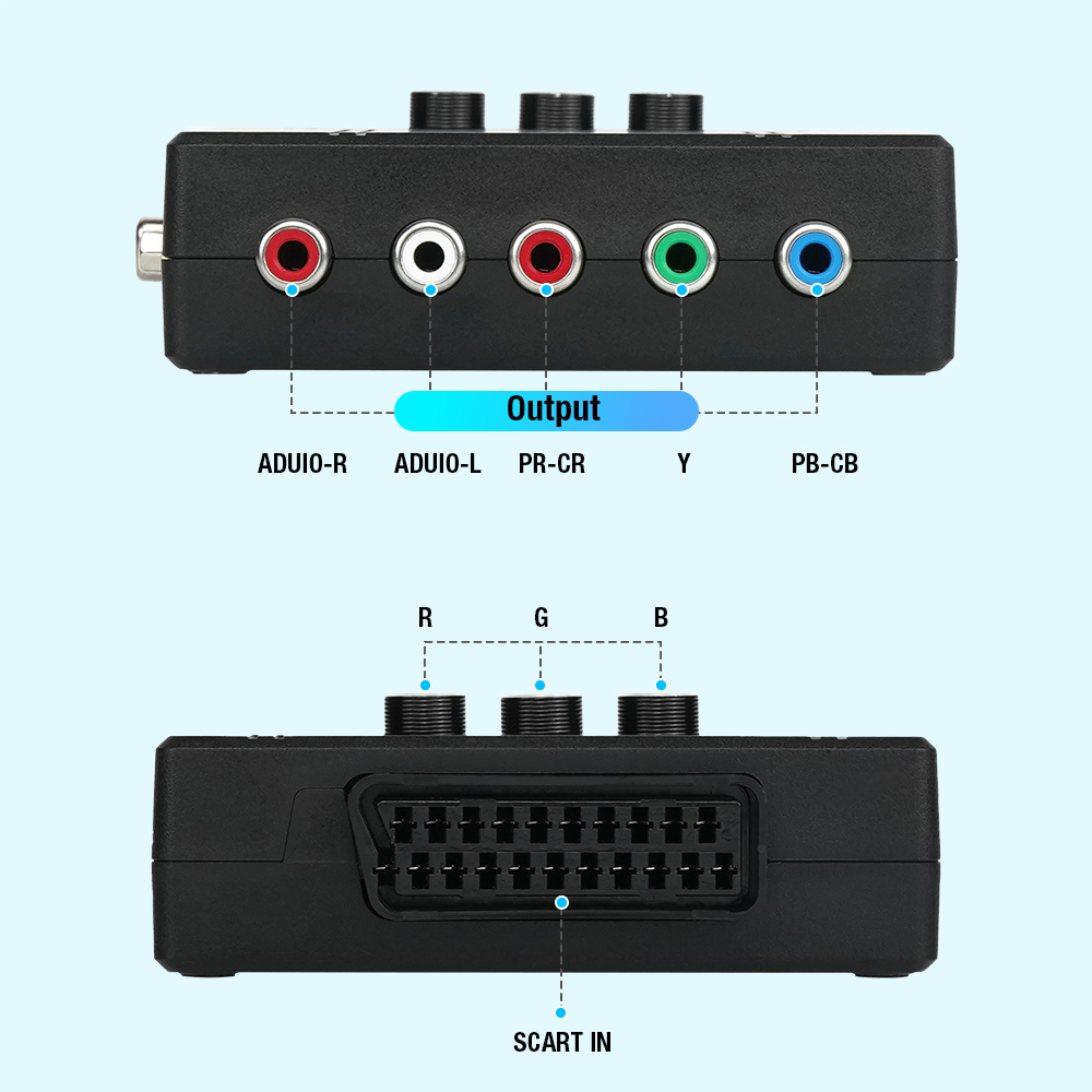RGBS VGA to YPBPR Component Co - Retro Gaming Fun recensie en prijs